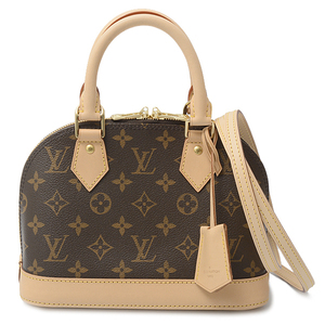 ルイヴィトン バッグ レディース モノグラム アルマBB ショルダーバッグ ハンドバッグ 2WAY Louis Vuitton M53152 中古