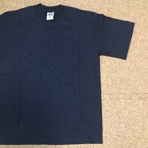 Sサイズ 新品【USA製・デッドストック】00s アンビル anvil Tシャツ 5.4oz ネイビー 無地プレーン アメリカ製チャンピオン希少ヴィンテージの画像7