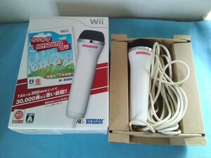 Wiiカラオケ JOYSOUND ジョイサウンド USBマイク 本体のみ 箱付き