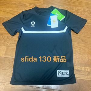 SFIDA スフィーダ　CHALLENGERプラシャツ_S/S_JR (SA21107JR) BLK 130 サッカー　フットサル