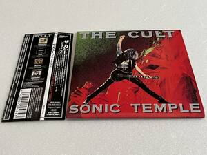 名盤　ザ・カルト　ソニック・テンプル　THE CULT　SONIC TEMPLE　日本盤　紙ジャケット仕様　デジタルリマスタリング　TECI-24251