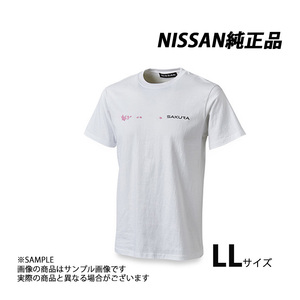 日産 純正 SAKURA Tシャツ ホワイト 白 LL 数量限定 KWA00-00RW8 (663191841