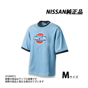 日産 純正 ビッグシルエット Tシャツ DATSUN ブルー 青 M KWA00-10RB2 (663191861の画像1