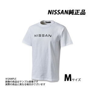 日産 純正 NISSAN Tシャツ ビッグ ロゴ ホワイト 白 M KWA00-00R12 (663191911