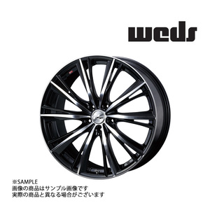 【特典付 】WEDS ウェッズ LEONIS レオニス WX 14x4.5 45 4H/100 BKMC アルミ ホイール 1本 33855 (179131560