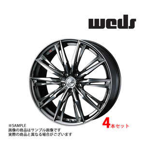 【特典付 】WEDS ウェッズ LEONIS レオニス GX 18x7.0 55 5H/114.3 BMCMC アルミ ホイール 4本 39377 (179132264