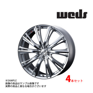 【特典付 】WEDS ウェッズ LEONIS レオニス WX 18x7.0 53 5H/114.3 HSMC アルミ ホイール 4本 33901 (179131606