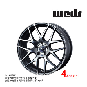 【特典付 】WEDS ウェッズ LEONIS レオニス NAVIA 06 18x8.0 42 5H/114.3 MGMC アルミ ホイール 4本 37626 (179131553