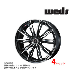 【特典付 】WEDS ウェッズ LEONIS レオニス GX 18x8.0 42 5H/114.3 PBMC アルミ ホイール 4本 39379 (179132266