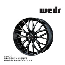 【特典付 】WEDS ウェッズ LEONIS レオニス MX 18x7.0 47 5H/100 PBMC/TI アルミ ホイール 1本 37432 (179131407_画像1