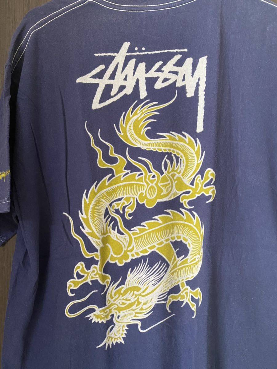 ステューシー stussy STUSSY 大阪限定Tシャツ ドラゴン Lサイズ