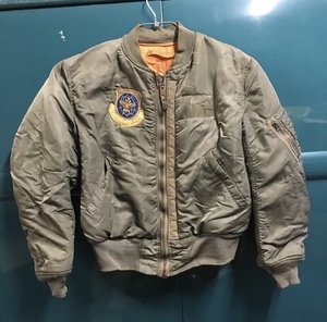 MA-1 Alpha company Vintage flight jacket 8279D that time thing ma1 l2b n2b b3 b15 cwu36p