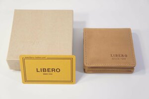 ☆903☆【美品】 LIBERO リベロ コインケース ベージュ