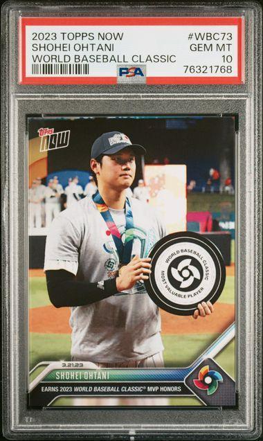 PSA10】 2023 Topps Now MVP受賞 大谷翔平 △ - JChere雅虎拍卖代购
