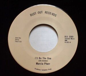 Soul / Funk / Disco 45 ★★ MARCIA PHARR - I'LL BE THE ONE / CHEER UP（BUST-OUT）★★ ソウル / ファンク / ディスコ 7” シングル盤