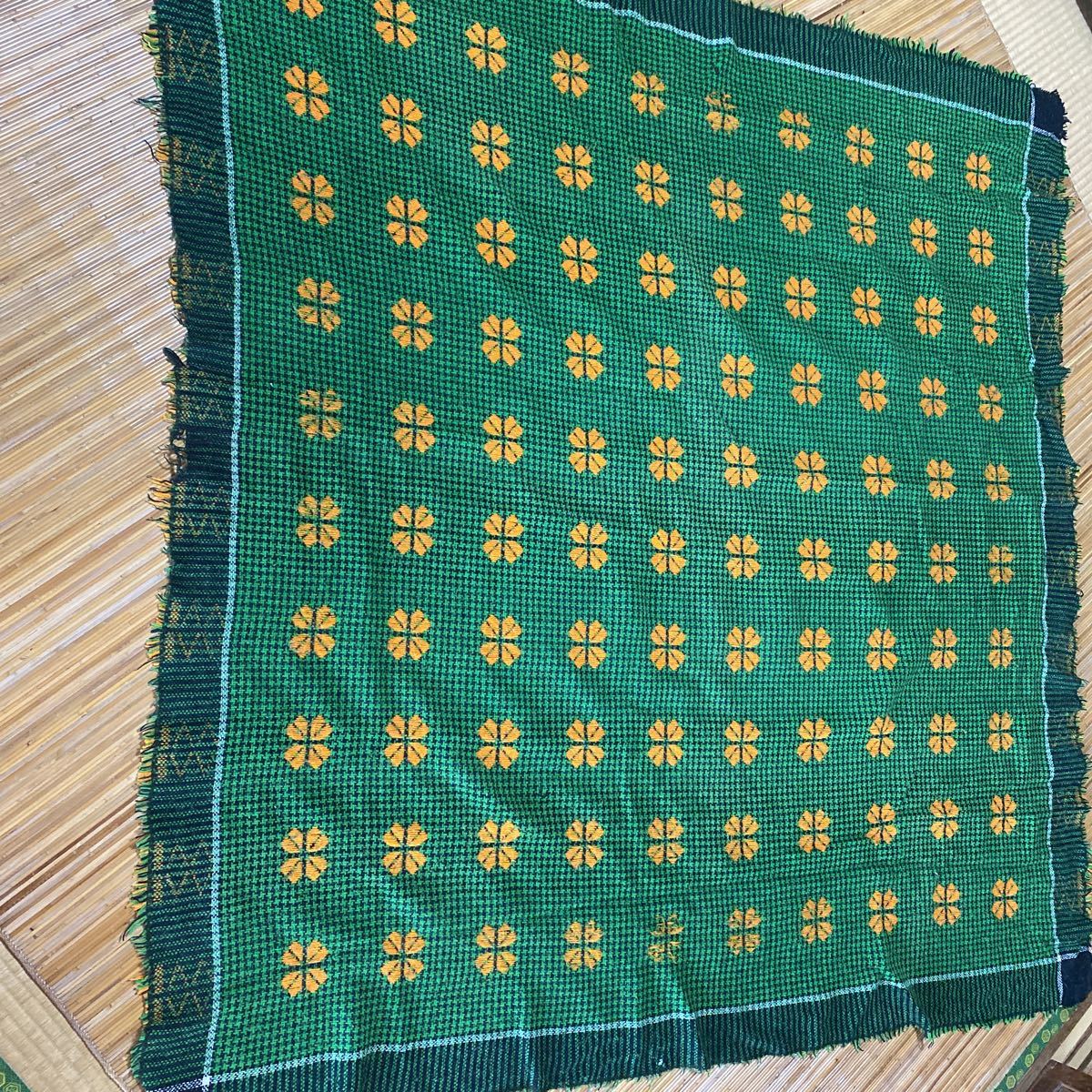 税込?送料無料】 昭和レトロ 生地 ハンドメイド リメイク 縦横約195