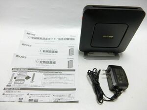 良品 BUFFALO 4ストリーム対応 無線LAN親機 WSR-2533DHP-BK／YL230530004