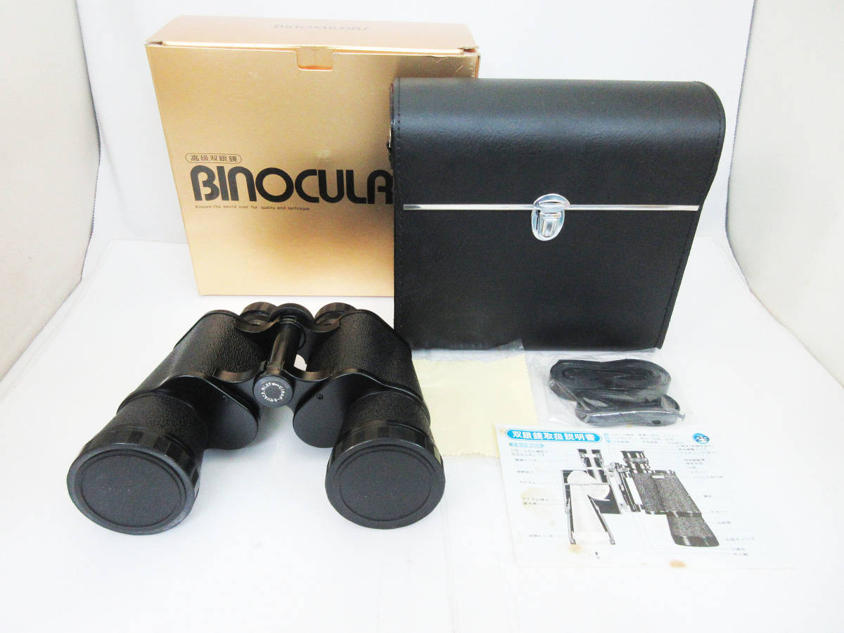 F6014○昼夜兼用 高級 双眼鏡 BINOCULARS○FOKUS Z TYPE 7×50 FIELD