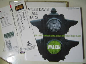 無傷日本CD マイルス・デイヴィス Miles Davis ウォーキン Walkin' ジョン・コルトレーン/ガーランド/チェンバース/xx