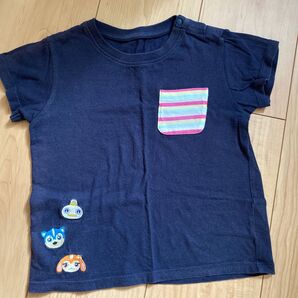 ユニクロ 半袖Tシャツ ガラピコ 90