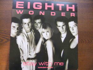 エイス・ワンダー/stay with me / EIGHTH WONDER 12・3P-700 プロモサンプル盤