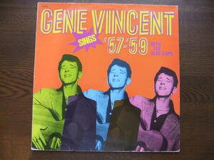 GENE VINCENT SINGS 57-59 WITH THE BLUE CAPS 2C 068-86.310 Made in France