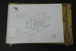 151..91020 1/72 gasoline stand B type ( unassembly goods ) A2