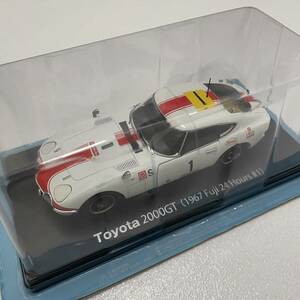 未開封 アシェット Toyota 2000GT 国産 名車 コレクション 1/21スケール 模型 ミニカー 金属製 トヨタ ケース入り