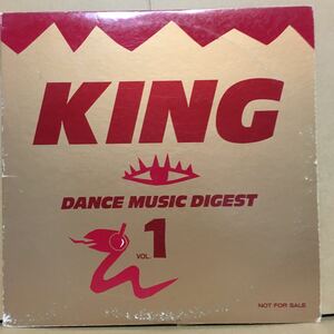 国内プロモ12' KING MUSIC DIGEST ※ MY MIRACLE IS LOVE / GAIL BERRY , EVERYBODY IS DANCING / KEM LASZLO 他