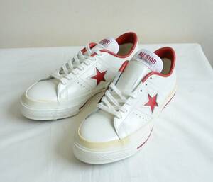  dead stock unused made in Japan Converse one Star leather size 6.5 25cm