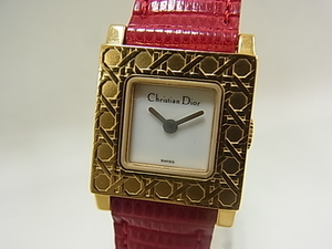 クリスチャンディオール C.Dior ラ パリジェンヌ D60-159 【中古】 【腕時計】