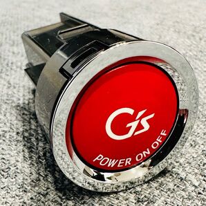 プッシュスタートスイッチ G’s TOYOTA 純正 車 内装部品 エンジンスターターボタン 89611-WY030 新車外し