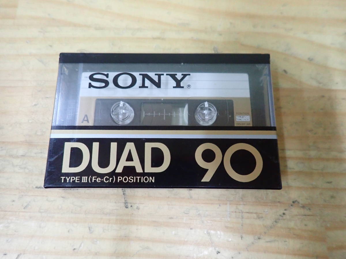 SONY DUAD 90 カセットテープ 10本入未開封カートン 25520円