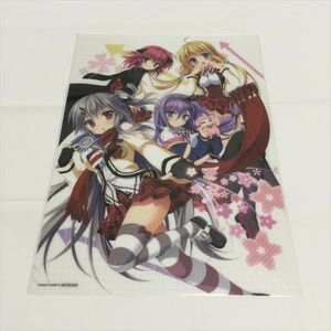 B10687 ◆未開封品　C88 花咲ワークスプリング　A4サイズ　クリアポスター 送料180円 ★5点以上同梱で送料無料★