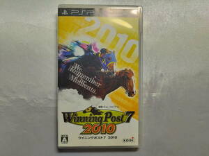 【中古品】 PSPソフト ウイニングポスト7 2010