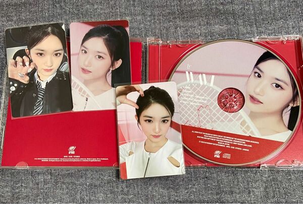 IVE WAVE CD shop限定ラキドロ・タワレコ特典トレカ付き 通常盤ピクチャーレーベル 【LEESEO】