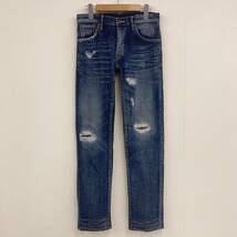 JAPAN BLUE JEANS CALIF DENIM Oak ダメージ加工 デニムパンツ W28 ジャパンブルージーンズ カリフ オーク ジーンズ 日本製 3040353_画像1