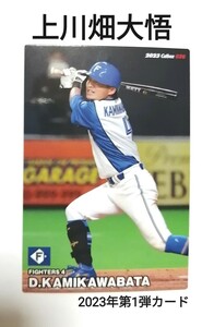 上川畑大悟(026)北海道日本ハムファイターズ／2023プロ野球チップス第1弾カード【即決】