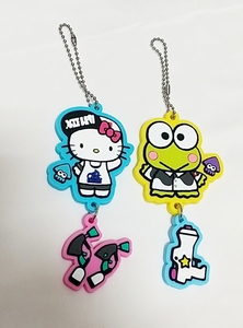  village Vanguard Raver key holder Sanrio s pra toe n collaboration Kero Kero Keroppi 