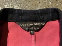 COMME des GARCONS HOMME PLUS 05SS 製品染め ウールモヘヤ3Bジャケット ピンクパンサー期 AD2004 コムデギャルソンオムプリュス PO-J008_画像6