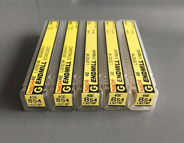 ナチ エンドミル 5本セット