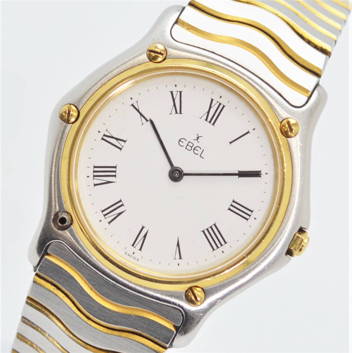 EBEL クラッシックウェーブ メンズ SS クォーツ 中古品 | hpproperty