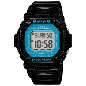 ☆美品!CASIO Baby-G Cosmic Face Series BG-5600GL-1JFコズミックフェイスシリーズ黒電池交換済☆