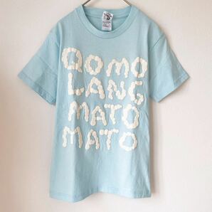 Qomolangma Tomatoチョモランマ・トマトＴシャツ150サイズXSサイズ水色ライトブルー半袖トップス レディース オリジナルグッズ ライブ