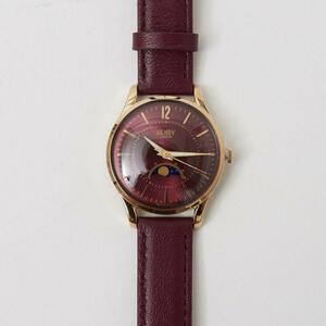 腕時計 ヘンリーロンドン ホルボーン HL34-LS-0428 ワイン