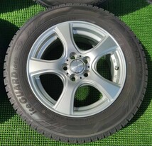 185/65R15 YOKOHAMA IG60【2017年】(社外アルミホイール) 15X6J ET43 5H/100 4本セット！プリウス、プレミオ、アリオン等に_画像4