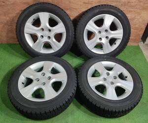 185/60R15　YOKOHAMA/ICEGUARD　IG50　PLUS【2018年】ホンダ純正ホイール　15×5.5Ｊ　ET45　4Ｈ/100★ホンダ・コンパクトカー★