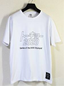 ◆TOKYO 2020 東京 オリンピック 2020◆ トーキョー2020 半袖 プリントＴシャツ:LL カタカナ文字