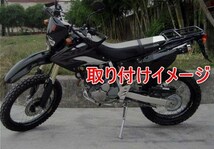 社外 XR250 XR400 BAJA リア キャリア MD30 バハ 黒 55_画像8