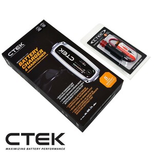 CTEK MXS 5.0 シーテック バッテリー チャージャー シガープラグ型充電ケーブルセット 最新 新世代モデル 日本語説明書付